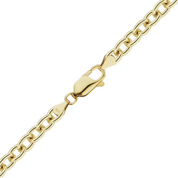 Canal St. Cable Necklace in 18K Yellow Gold