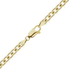 Load image into Gallery viewer, Canal St. Cable Anklet in 18K Yellow Gold
