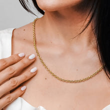 Load image into Gallery viewer, Canal St. Cable Necklace in 14K Yellow Gold
