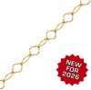 Bulk / Spooled Clover Chain in 14K Gold-Filled (4.50 mm - 4.90 mm)