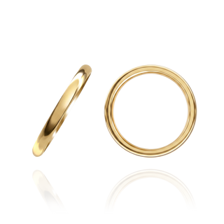 ITI NYC 14K Yellow Gold Comfort Fit Wedding Bands (2.0 mm - 4.0 mm)