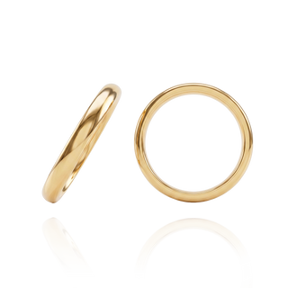 ITI NYC 14K Yellow Gold Comfort Fit Wedding Bands (2.0 mm - 4.0 mm)