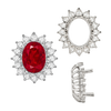 ITI NYC Oval Cluster Tops (12-16 Side Stones | 6.00 x 4.00 mm - 10.00 x 8.00 mm)