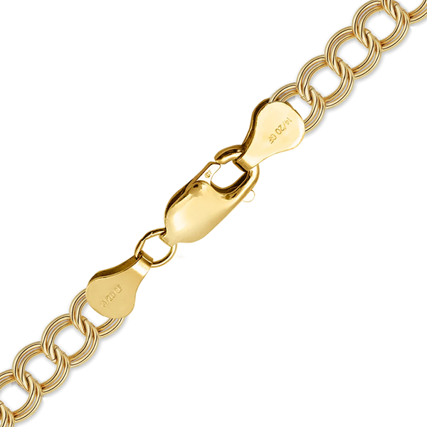 Finished Charm Bracelet Necklace in 14K Gold-Filled