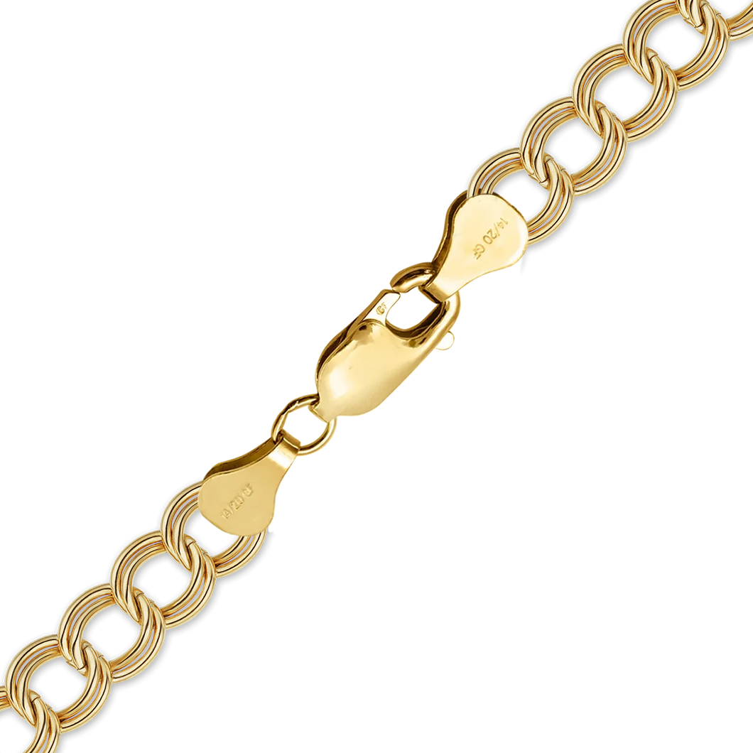 Finished Charm Bracelet in 14K Gold-Filled