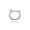ITI NYC Oval Gallery Wire Bezel in Sterling Silver (7.00 x 5.00 mm - 10.00 x 8.00 mm)