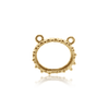 ITI NYC Oval Gallery Wire Bezel in 14K Gold (7.00 x 5.00 mm - 10.00 x 8.00 mm)