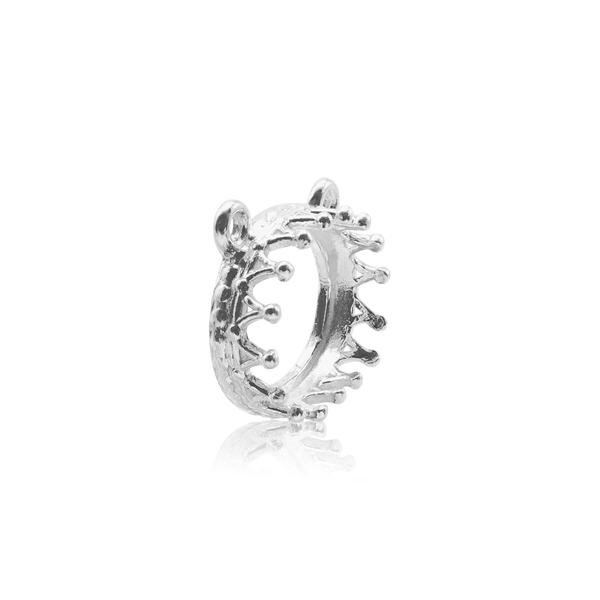 ITI NYC Oval Gallery Wire Bezel in Sterling Silver (7.00 x 5.00 mm - 10.00 x 8.00 mm)