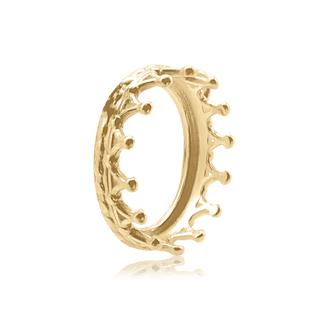 ITI NYC Oval Gallery Wire Bezel in 14K Gold (7.00 x 5.00 mm - 18.00 x 13.00 mm)