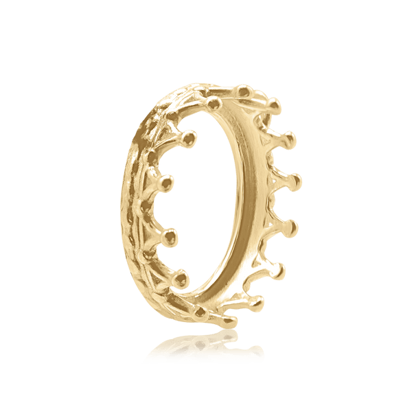 ITI NYC Oval Gallery Wire Bezel in 14K Gold (7.00 x 5.00 mm - 18.00 x 13.00 mm)