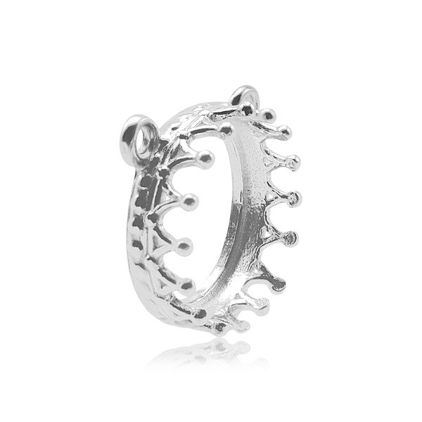 ITI NYC Round Gallery Wire Bezel in Sterling Silver (6.00 mm - 10.00 mm)