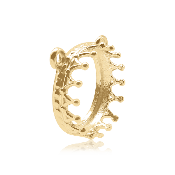 ITI NYC Round Gallery Wire Bezel in 14K Gold (6.00 mm - 10.00 mm)