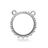 ITI NYC Round Gallery Wire Bezel in Sterling Silver (6.00 mm - 10.00 mm)