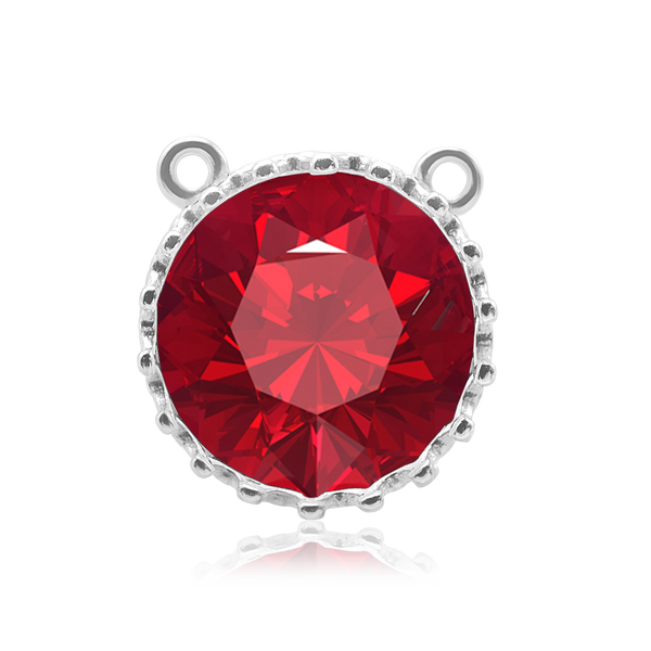 ITI NYC Round Gallery Wire Bezel in Sterling Silver (6.00 mm - 10.00 mm)