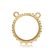 Load image into Gallery viewer, ITI NYC Round Gallery Wire Bezel in 14K Gold (6.00 mm - 10.00 mm)
