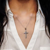 ITI NYC Plain Cross Pendant in 14K Gold