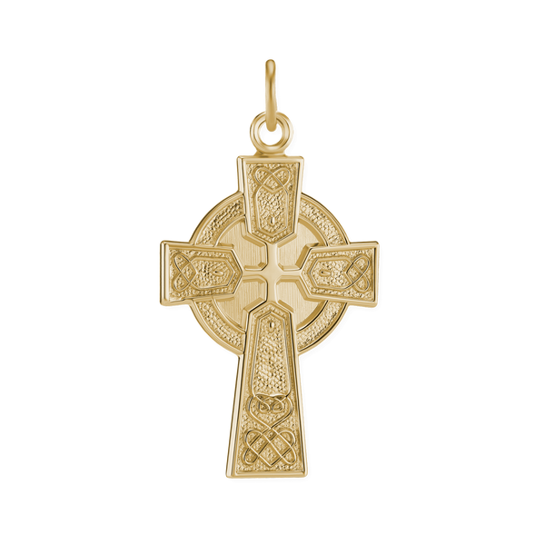 ITI NYC Fancy Celtic Cross Pendant in Sterling Silver