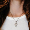 ITI NYC Byzantine Double-Sided Cross and Crucifix Pendant in Sterling Silver