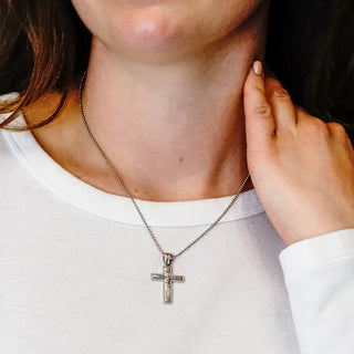 ITI NYC Classic Crucifix Pendant in Sterling Silver