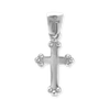 ITI NYC Budded Cross Pendant in Sterling Silver