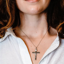 Load image into Gallery viewer, ITI NYC Classic Crucifix Pendant in Sterling Silver
