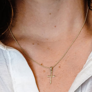 ITI NYC Passion Cross Pendant in Sterling Silver