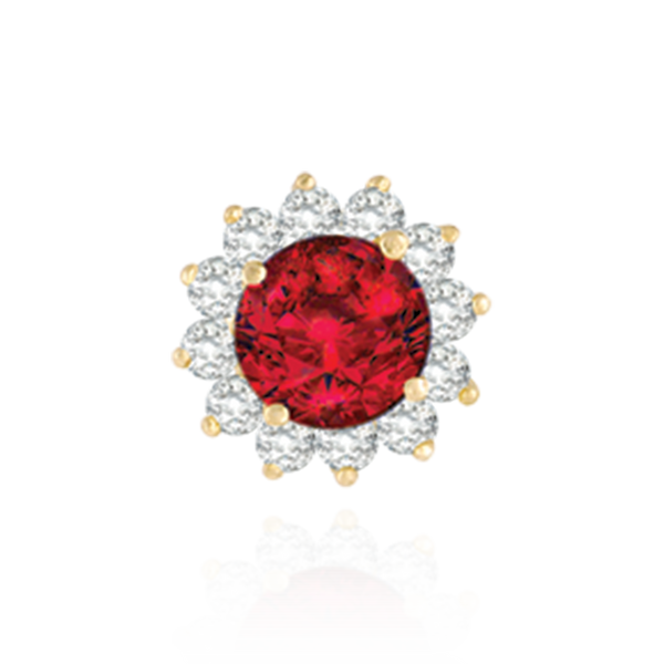 ITI NYC Round Cluster Tops (8-12 Side Stones | 4.00 mm - 8.00 mm)