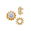 ITI NYC Round Cluster Tops (8-12 Side Stones | 4.00 mm - 7.00 mm)