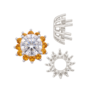 ITI NYC Round Cluster Tops (8-12 Side Stones | 4.00 mm - 7.00 mm)