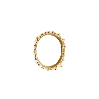 ITI NYC Oval Gallery Wire Bezel in 14K Gold (7.00 x 5.00 mm - 18.00 x 13.00 mm)