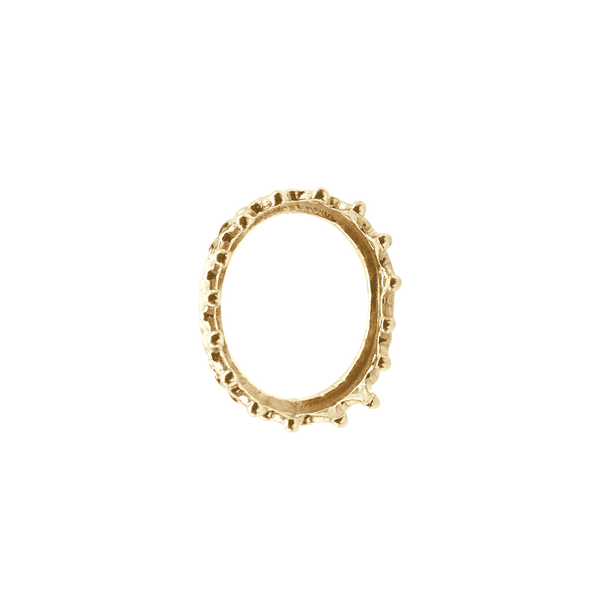 ITI NYC Oval Gallery Wire Bezel in 14K Gold (7.00 x 5.00 mm - 18.00 x 13.00 mm)