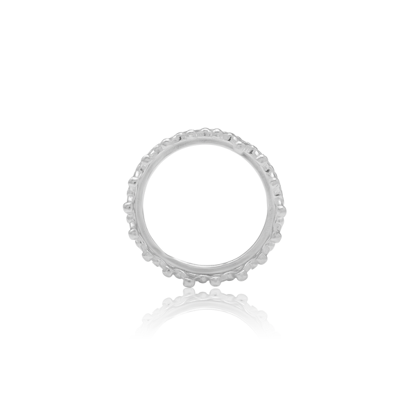 ITI NYC Round Gallery Wire Bezel in Sterling Silver (4.00 mm - 12.00 mm)