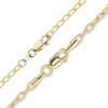 Trinity Pl. Textured Cable Necklace in 14K Yellow Gold
