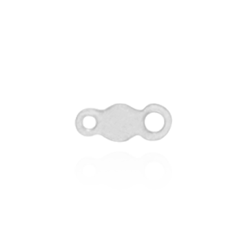 ITI NYC Chain Tag With Closed Rings (2.9 x 7.75 mm)
