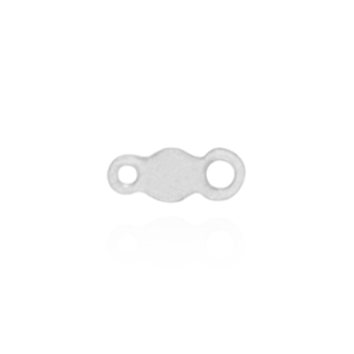 ITI NYC Chain Tag With Closed Rings (2.9 x 7.75 mm)