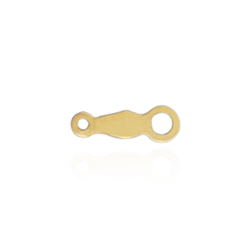 ITI NYC Chain Tag With One Open Ring (3 x 9.5 mm)