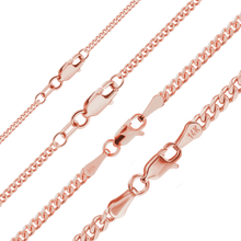 Load image into Gallery viewer, Bowery Curb Bracelet in 14K Rose Gold
