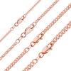 Bowery Curb Necklace in 14K Rose Gold
