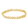 Bowery Curb Chain Ring in 14K Yellow Gold