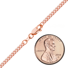 Load image into Gallery viewer, Bowery Curb Bracelet in 14K Rose Gold

