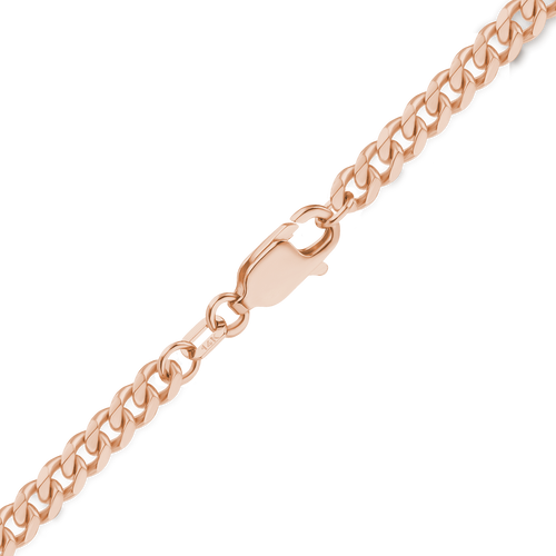 Bowery Curb Anklet in 14K Yellow Gold