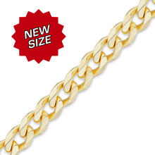 Load image into Gallery viewer, Bulk / Spooled Classic Curb Chain in 14K &amp; 18K Yellow Gold (1.23 mm - 11.00 mm)
