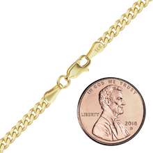 Load image into Gallery viewer, Bowery Curb Necklace in 14K Yellow Gold
