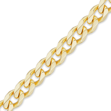 Load image into Gallery viewer, Bulk / Spooled Curb Chain in 10K Yellow Gold (Cuban) (3.40 mm - 11.00 mm)
