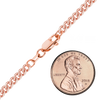 Bowery Curb Bracelet in 14K Rose Gold