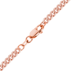 Bowery Curb Necklace in 14K Rose Gold