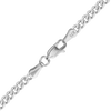 Bowery Curb Necklace in 14K White Gold