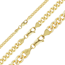 Load image into Gallery viewer, Bowery Curb Chain Bracelet in 10K Yellow Gold
