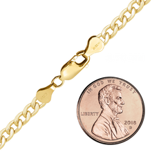 Load image into Gallery viewer, Finished Curb Necklace in 14K Gold-Filled
