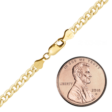 Load image into Gallery viewer, Finished Curb Necklace in 14K Gold-Filled
